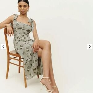 Reformation Twilight Dress In Bonita